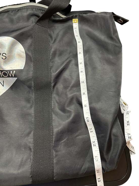 Victoria's Secret 2014 London Fashion Show Black Large Travel Tote Duffel Bag - Picture 5 of 7